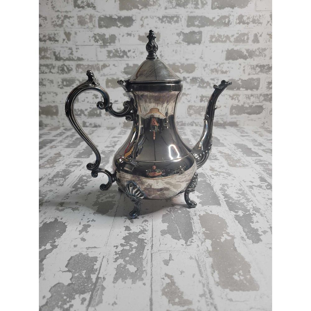 3248 Vintage Silver Plated Sheridan Teapot - Picture 2 of 4